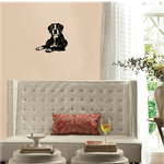 Casa si Gradina - Decoratiuni - Decoratiuni perete - Decor perete Catel Boxer HH699 din lemn - 27 L x 25 H (cm) - Infinity.ro
