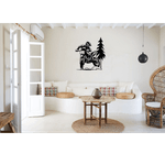 Casa si Gradina - Decoratiuni - Decoratiuni perete - Decor perete Motocicleta Enduro HH734 din lemn - 20 L x 22 H (cm) - Infinity.ro