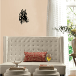 Casa si Gradina - Decoratiuni - Decoratiuni perete - Decor perete Cap de Cal HH735 din lemn - 30 L x 45 H (cm) - Infinity.ro