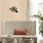 Casa si Gradina - Decoratiuni - Decoratiuni perete - Decor perete Trandafir HH737 din lemn - 51 L x 37 H (cm) - Infinity.ro