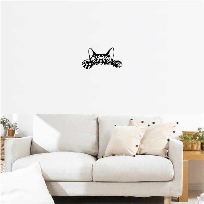 Casa si Gradina - Decoratiuni - Decoratiuni perete - Decor perete Pisica HH801 din lemn - 45 L x 25 H (cm) - Infinity.ro