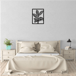 Casa si Gradina - Decoratiuni - Decoratiuni perete - Decor perete Frunze Planta HH812 din lemn - 37 L x 48 H (cm) - Infinity.ro
