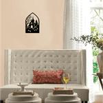 Casa si Gradina - Decoratiuni - Decoratiuni perete - Decor perete Biserica HH782 din lemn - 30 L x 45 H (cm) - Infinity.ro