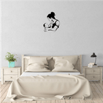 Casa si Gradina - Decoratiuni - Decoratiuni perete - Decor perete Mama Alaptanad HH747 din lemn - 27 L x 35 H (cm) - Infinity.ro