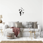 Casa si Gradina - Decoratiuni - Decoratiuni perete - Decor perete Leu HH820 din lemn - 29 L x 47 H (cm) - Infinity.ro