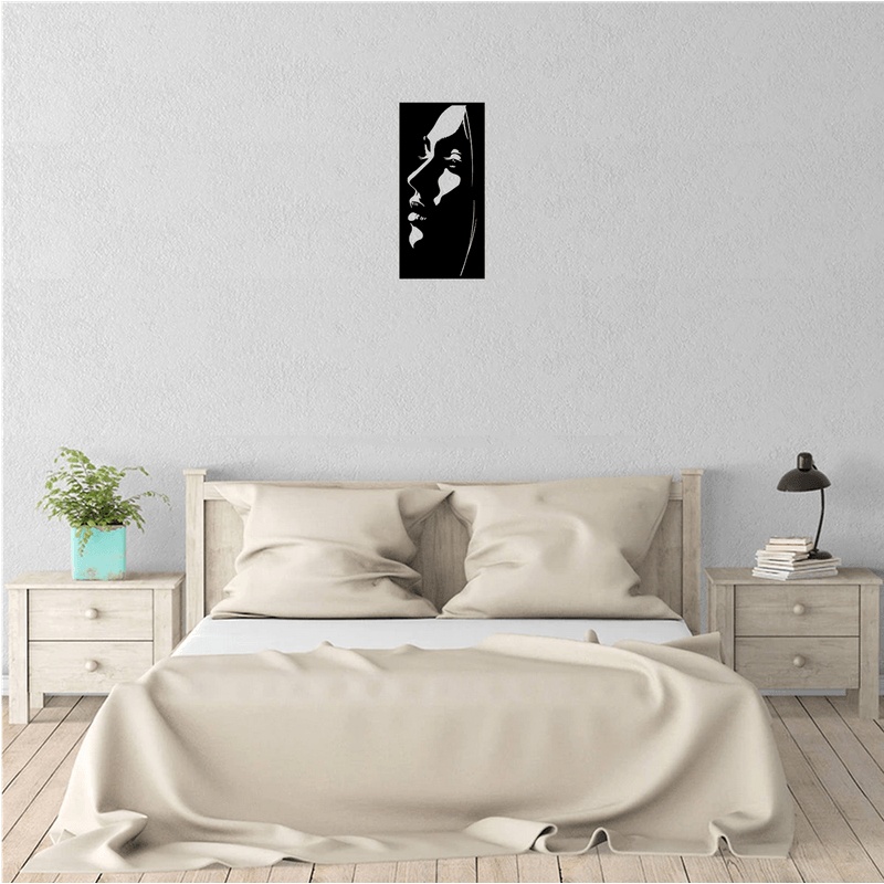 Casa si Gradina - Decoratiuni - Decoratiuni perete - Decor perete Chip de Fata HH783 din lemn - 23 L x 47 H (cm) - Infinity.ro