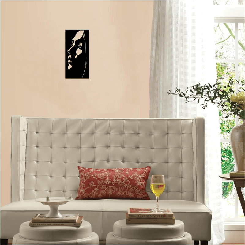 Casa si Gradina - Decoratiuni - Decoratiuni perete - Decor perete Chip de Fata HH783 din lemn - 23 L x 47 H (cm) - Infinity.ro
