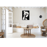 Casa si Gradina - Decoratiuni - Decoratiuni perete - Decor perete Familie HH720 din lemn - 20 L x 27 H (cm) - Infinity.ro