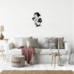 Casa si Gradina - Decoratiuni - Decoratiuni perete - Decor perete Alba ca Zapada HH753 din lemn - 30 L x 45 H (cm) - Infinity.ro