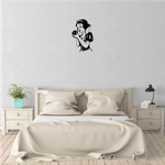Casa si Gradina - Decoratiuni - Decoratiuni perete - Decor perete Alba ca Zapada HH753 din lemn - 30 L x 45 H (cm) - Infinity.ro