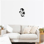 Casa si Gradina - Decoratiuni - Decoratiuni perete - Decor perete Alba ca Zapada HH753 din lemn - 30 L x 45 H (cm) - Infinity.ro