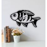 Casa si Gradina - Decoratiuni - Decoratiuni perete - Decor perete Personalizabil Peste HHH483 din lemn - 40 L x 23 H (cm) - Infinity.ro