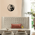 Casa si Gradina - Decoratiuni - Decoratiuni perete - Decor perete Diavol cu Coarne HH727 din lemn - 35 L x 37 H (cm) - Infinity.ro