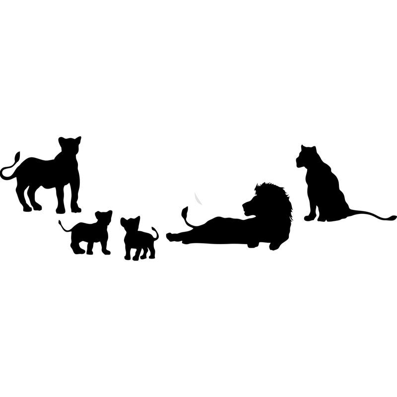 Casa si Gradina - Decoratiuni - Decoratiuni perete - Decor perete Familie Lei HH691 din lemn - 112 L X 35 H (cm) - Infinity.ro