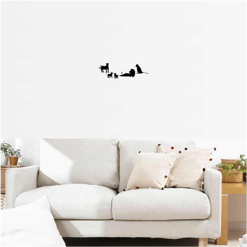 Casa si Gradina - Decoratiuni - Decoratiuni perete - Decor perete Familie Lei HH691 din lemn - 112 L X 35 H (cm) - Infinity.ro