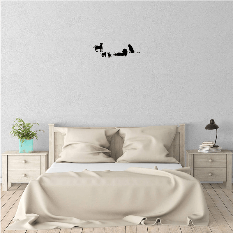 Casa si Gradina - Decoratiuni - Decoratiuni perete - Decor perete Familie Lei HH691 din lemn - 112 L X 35 H (cm) - Infinity.ro