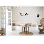 Casa si Gradina - Decoratiuni - Decoratiuni perete - Decor perete Familie Lei HH691 din lemn - 112 L X 35 H (cm) - Infinity.ro