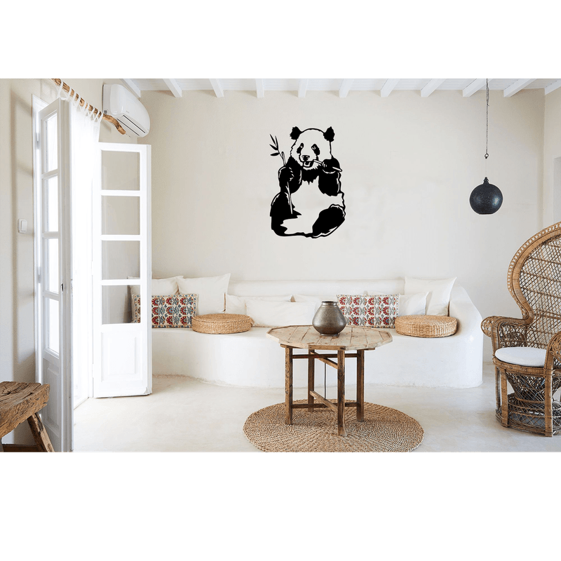 Casa si Gradina - Decoratiuni - Decoratiuni perete - Decor perete Urs Panda HH725 din lemn - 37 L x 55 H (cm) - Infinity.ro