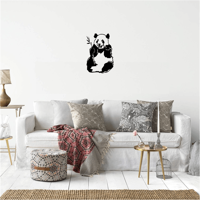 Casa si Gradina - Decoratiuni - Decoratiuni perete - Decor perete Urs Panda HH725 din lemn - 37 L x 55 H (cm) - Infinity.ro
