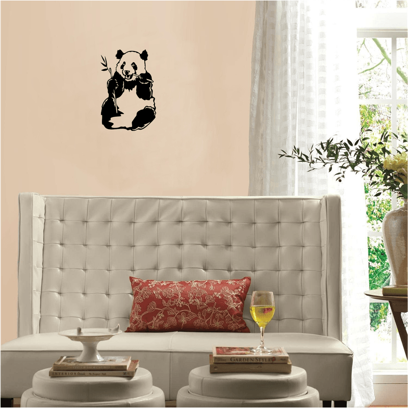 Casa si Gradina - Decoratiuni - Decoratiuni perete - Decor perete Urs Panda HH725 din lemn - 37 L x 55 H (cm) - Infinity.ro