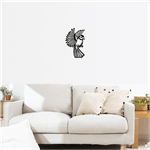 Casa si Gradina - Decoratiuni - Decoratiuni perete - Decor perete Pasare HH794 din lemn - 27 L x 42 H (cm) - Infinity.ro