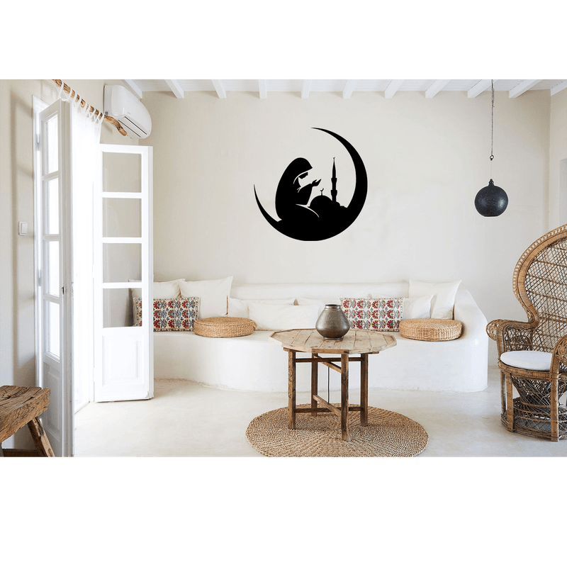 Casa si Gradina - Decoratiuni - Decoratiuni perete - Decor perete Rugaciune HH766 din lemn - 37 L x 37 H (cm) - Infinity.ro