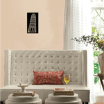 Casa si Gradina - Decoratiuni - Decoratiuni perete - Decor perete Turnul din Pisa HH729 din lemn - 17 L x 30 H (cm) - Infinity.ro