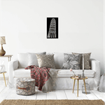 Casa si Gradina - Decoratiuni - Decoratiuni perete - Decor perete Turnul din Pisa HH729 din lemn - 17 L x 30 H (cm) - Infinity.ro