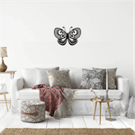 Casa si Gradina - Decoratiuni - Decoratiuni perete - Decor perete Fluture HH811 din lemn - 29 L x 20 H (cm) - Infinity.ro