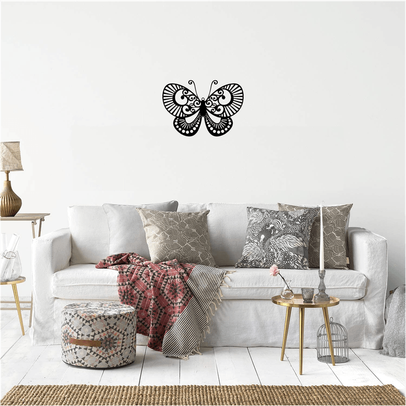 Casa si Gradina - Decoratiuni - Decoratiuni perete - Decor perete Fluture HH811 din lemn - 29 L x 20 H (cm) - Infinity.ro