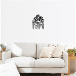 Casa si Gradina - Decoratiuni - Decoratiuni perete - Decor perete Munte in Mana HH742 din lemn - 27 L x 34 H (cm) - Infinity.ro