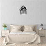 Casa si Gradina - Decoratiuni - Decoratiuni perete - Decor perete Munte in Mana HH742 din lemn - 27 L x 34 H (cm) - Infinity.ro