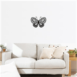 Casa si Gradina - Decoratiuni - Decoratiuni perete - Decor perete Fluture HH811 din lemn - 53 L x 37 H (cm) - Infinity.ro