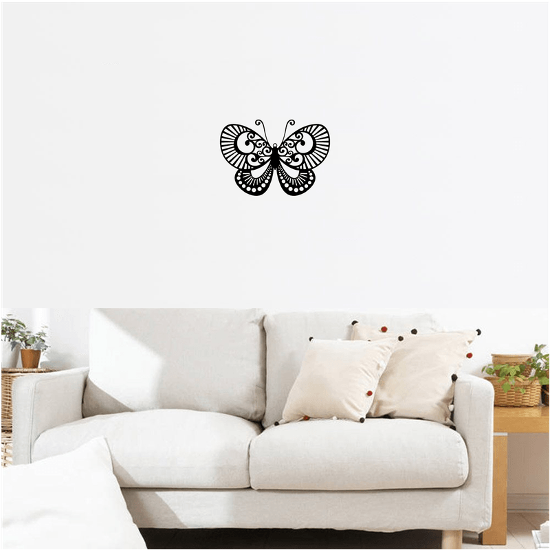 Casa si Gradina - Decoratiuni - Decoratiuni perete - Decor perete Fluture HH811 din lemn - 53 L x 37 H (cm) - Infinity.ro