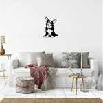 Casa si Gradina - Decoratiuni - Decoratiuni perete - Decor perete Catel Corgi HH710 din lemn - 35 L x 45 H (cm) - Infinity.ro