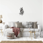 Casa si Gradina - Decoratiuni - Decoratiuni perete - Decor perete Fluture pe Crin HH744 din lemn - 26 L x 45 H (cm) - Infinity.ro
