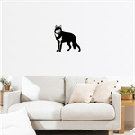 Casa si Gradina - Decoratiuni - Decoratiuni perete - Decor perete Lup HH816 din lemn - 26 L x 27 H (cm) - Infinity.ro