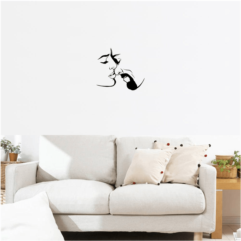 Casa si Gradina - Decoratiuni - Decoratiuni perete - Decor perete Cuplu HH817 din lemn - 42 L x 37 H (cm) - Infinity.ro