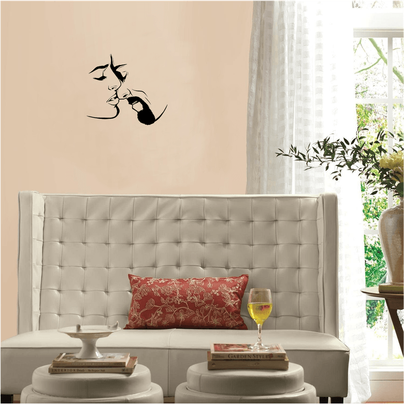 Casa si Gradina - Decoratiuni - Decoratiuni perete - Decor perete Cuplu HH817 din lemn - 42 L x 37 H (cm) - Infinity.ro