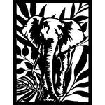 Casa si Gradina - Decoratiuni - Decoratiuni perete - Decor perete Elefant HH788 din lemn - 27 L x 36 H (cm) - Infinity.ro