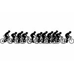 Casa si Gradina - Decoratiuni - Decoratiuni perete - Decor perete Personalizabil Echipa Biciclisti HHH347 din lemn - 58 L x 10 H (cm) - Infinity.ro