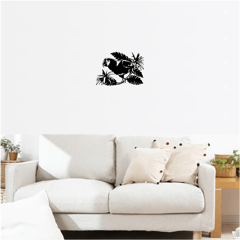 Casa si Gradina - Decoratiuni - Decoratiuni perete - Decor perete Papagal HH789 din lemn - 39 L x 27 H (cm) - Infinity.ro
