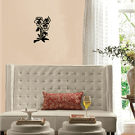 Casa si Gradina - Decoratiuni - Decoratiuni perete - Decor perete Flori HH802 din lemn - 36 L x 57 H (cm) - Infinity.ro