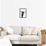 Casa si Gradina - Decoratiuni - Decoratiuni perete - Decor perete Mana schelete HH761 din lemn - 27 L x 38 H (cm) - Infinity.ro