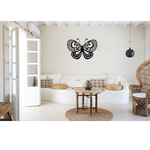 Casa si Gradina - Decoratiuni - Decoratiuni perete - Decor perete Fluture HH811 din lemn - 39 L x 27 H (cm) - Infinity.ro