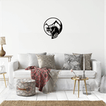 Casa si Gradina - Decoratiuni - Decoratiuni perete - Decor perete Raton HH724 din lemn - 33 L x 37 H (cm) - Infinity.ro