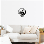 Casa si Gradina - Decoratiuni - Decoratiuni perete - Decor perete Raton HH724 din lemn - 33 L x 37 H (cm) - Infinity.ro