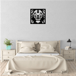 Casa si Gradina - Decoratiuni - Decoratiuni perete - Decor perete Leu HH707 din lemn - 37 L x 37 H (cm) - Infinity.ro