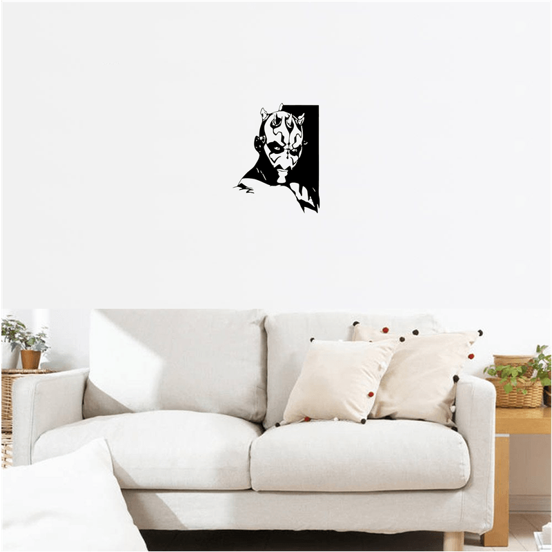 Casa si Gradina - Decoratiuni - Decoratiuni perete - Decor perete Darth Maul HH743 din lemn - 37 L x 47 H (cm) - Infinity.ro
