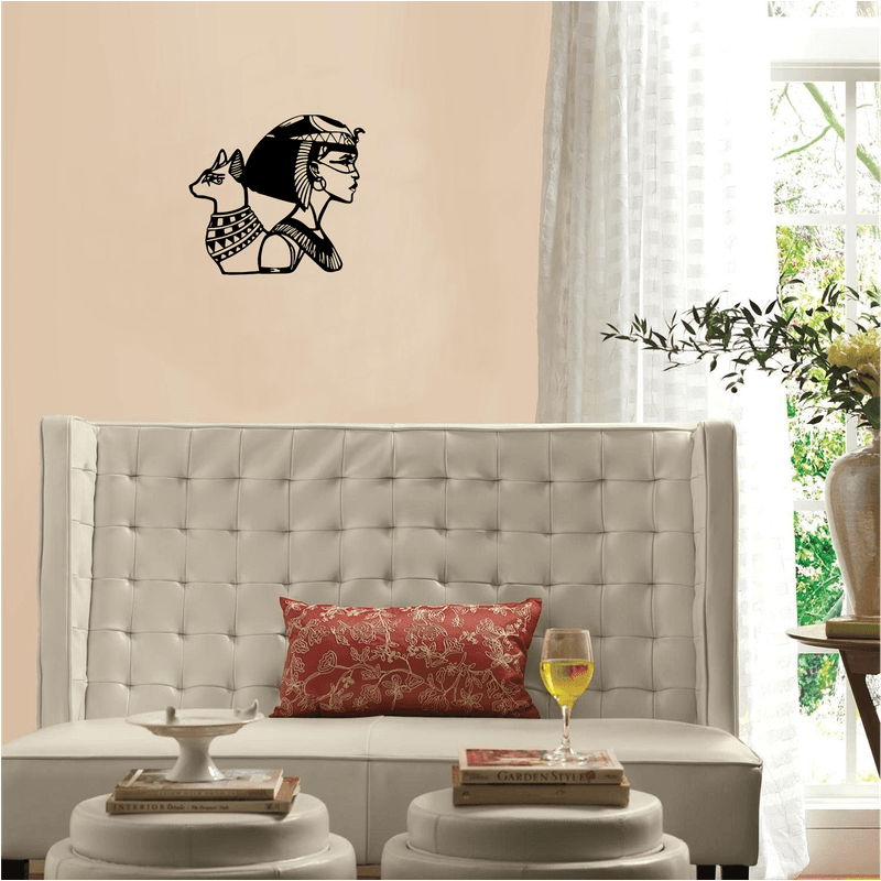 Casa si Gradina - Decoratiuni - Decoratiuni perete - Decor perete Cleopatra HH741 din lemn - 30 L x 27 H (cm) - Infinity.ro